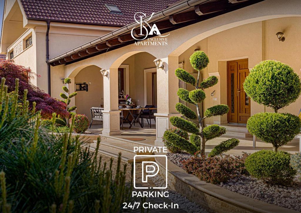 Sika Palladium Garden & Spa Central Apartment Arad Bagian luar foto